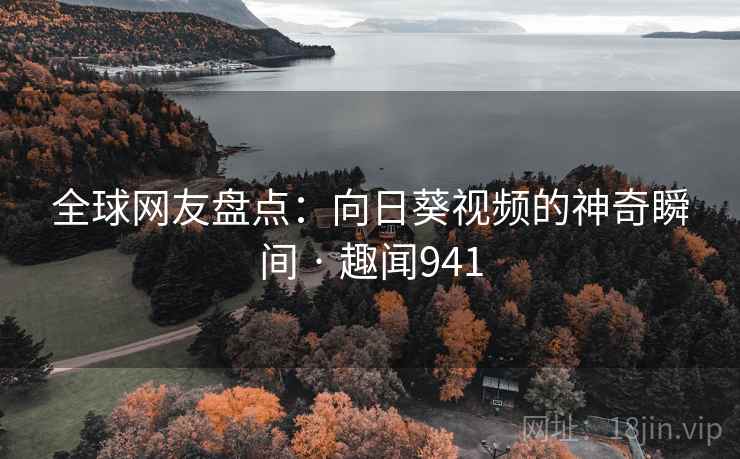 全球网友盘点：向日葵视频的神奇瞬间 · 趣闻941